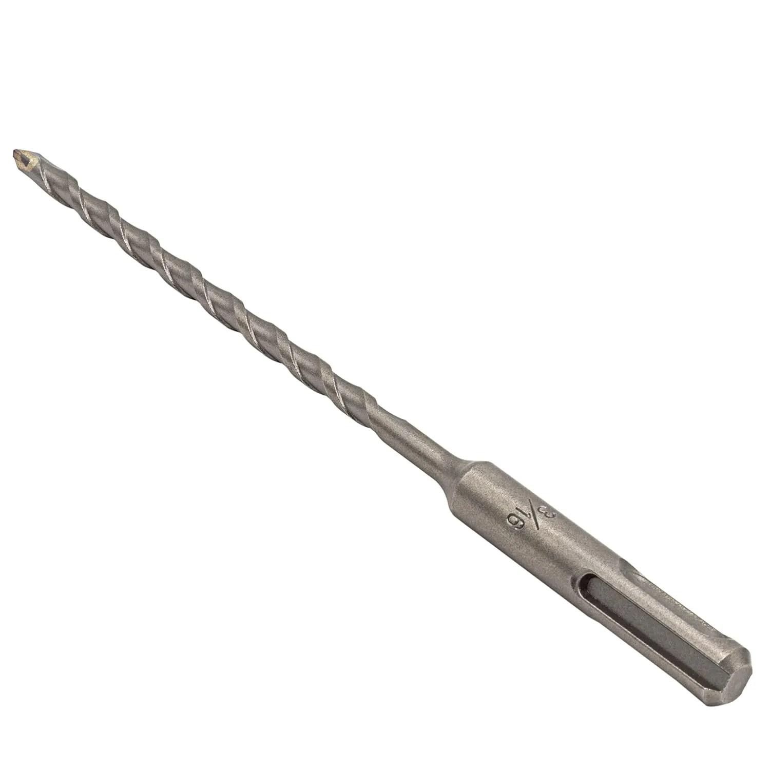 10-Pack SDS Plus 3/16" x 6" Rotary Hammer Drill Bits, Carbide Tipped for Brick, Stone and Concrete