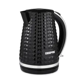 1.7L Black Honeycomb Rapid Boil Electric Kettle