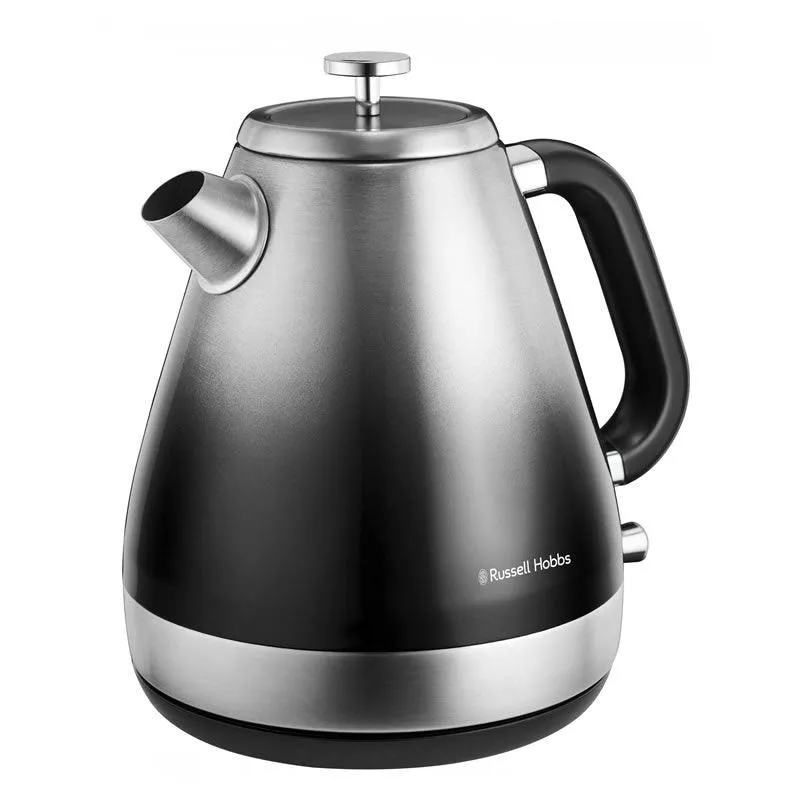 1.7L Stylish Silver To Black Ombre Design Kettle - 862779