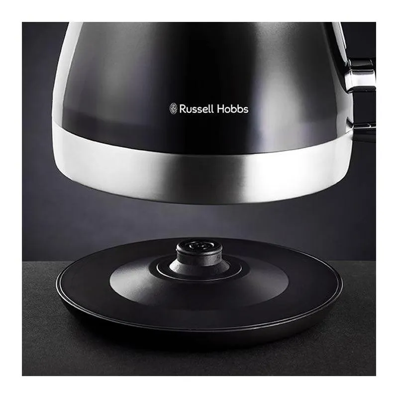 1.7L Stylish Silver To Black Ombre Design Kettle - 862779