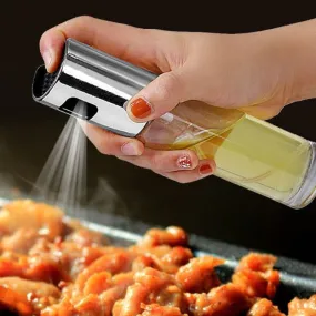 1PCS Kitchen Baking Glass Olive Oil Sprayer Oil Spray Empty Bottle Vinegar Bottle Oil Dispenser Cooking Salad BBQ AP11091505