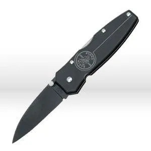 44000BLK Klein Tools Pocket Knife,Drop point blade,Size 2-1/4"blade,Length 3-1/8"