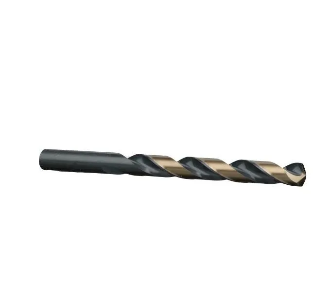 #47 Wire Size Jobber Length Drill Bit - Black and Gold - Split Point - 12 Pack