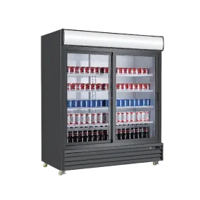 52″ EFI 2 Door Glass Cooler 50 Cu.Ft. C2S-52.4GD