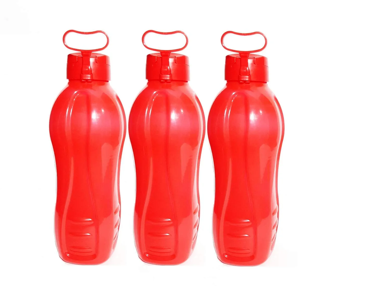 AASAVI Jumbo Classy PET Bottle | Leak Poof | BPA Free | 2L Reusable Bottle for Home, Office, Travel | (Red)