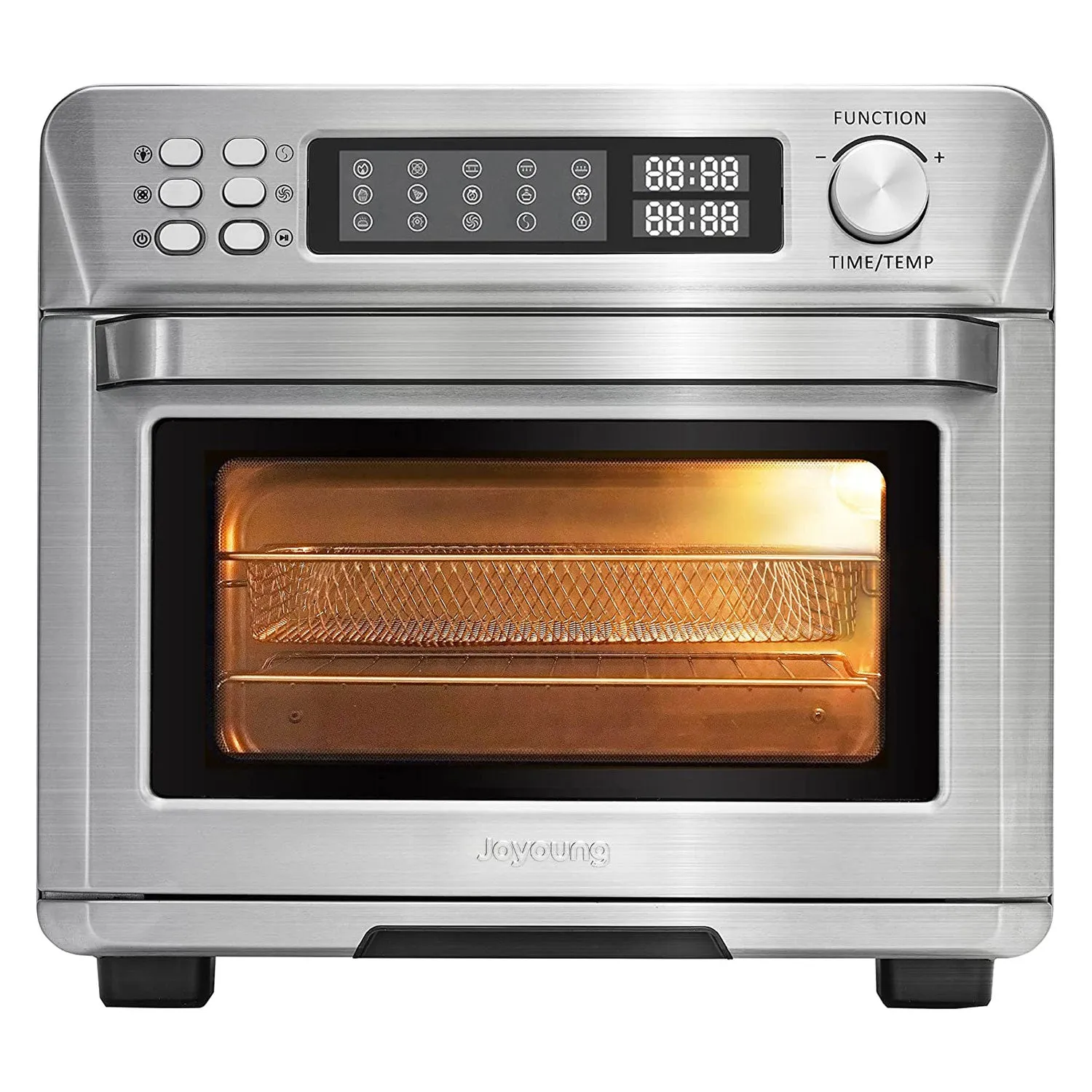 Air Fryer Toaster Convection Oven with 14 Presets, Stainless Steel (Open Box)