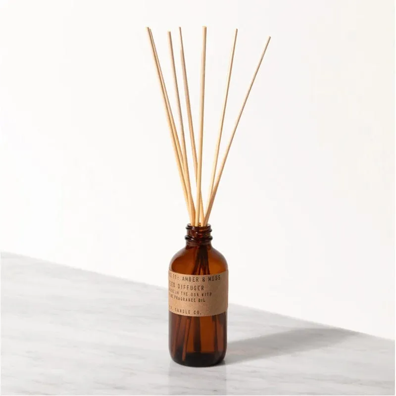 Amber and Moss Reed Diffuser