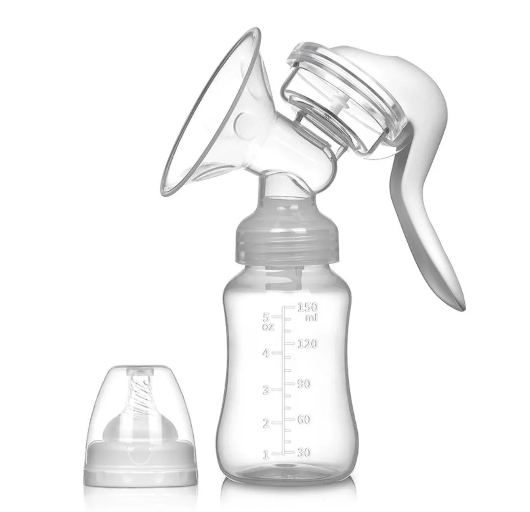 Babymoon Breast Pump | Breastfeeding Food Grade BPA, Portable Milk Collector | Milk Storage Bottle