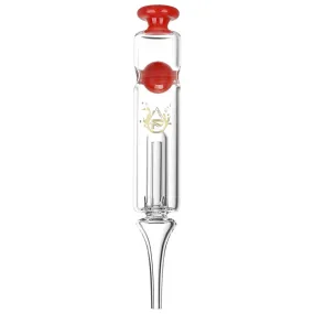 Ball Bubbler Glass Dabber Straw