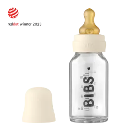 BIBS Baby Glass Bottle Complete Set (110 ml)