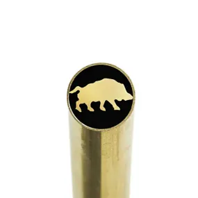 Boar- Mosaic Knife Handle Pin