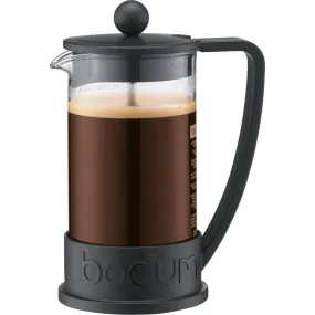 Bodum Brazil 3-Cup, 12 oz French Press, Black