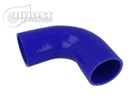 BOOST Products Silicone Elbow 90 Degrees, 65mm (2-9/16") ID, Blue