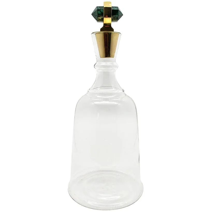 BOTTLE WITH GREEN MALACHITE