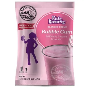 Bubblegum Kidz Kreamz Frappe - Big Train Mix - Bag 3.5 pounds