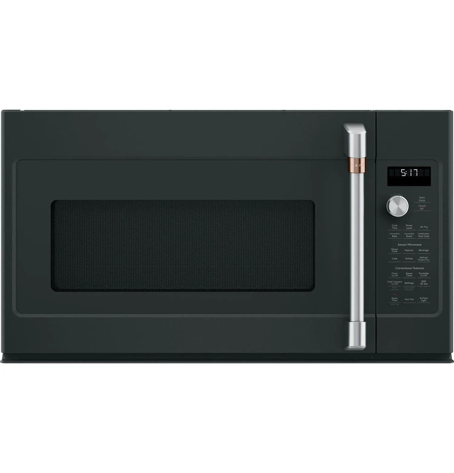 Café Matte Black Convection Over-The-Range Microwave (1.7 Cu Ft) - CVM517P3RD1