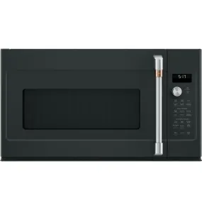 Café Matte Black Convection Over-The-Range Microwave (1.7 Cu Ft) - CVM517P3RD1