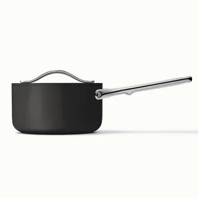 Caraway Home 2pc Nonstick Ceramic Mini Fry Pan and Mini Sauce Pan Set Charcoal