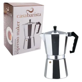 Casa Barista Classic Aluminium Espresso Maker - 3 Cup