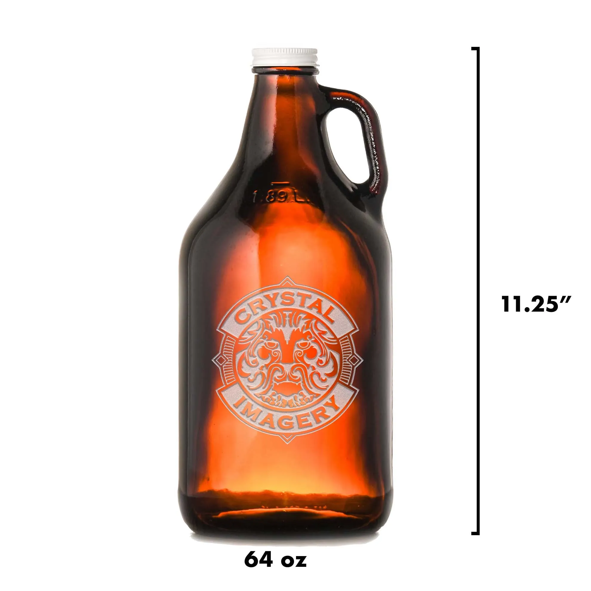 Coat of Arms Family Crest Beer Growler