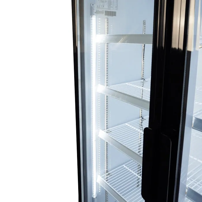 Combisteel Triple Hinged Glass Door Fridge Merchandiser 1065Ltr - 7455.2110