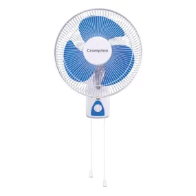 Crompton High Speed Wind Flo Wall Mounted Fan 400mm White