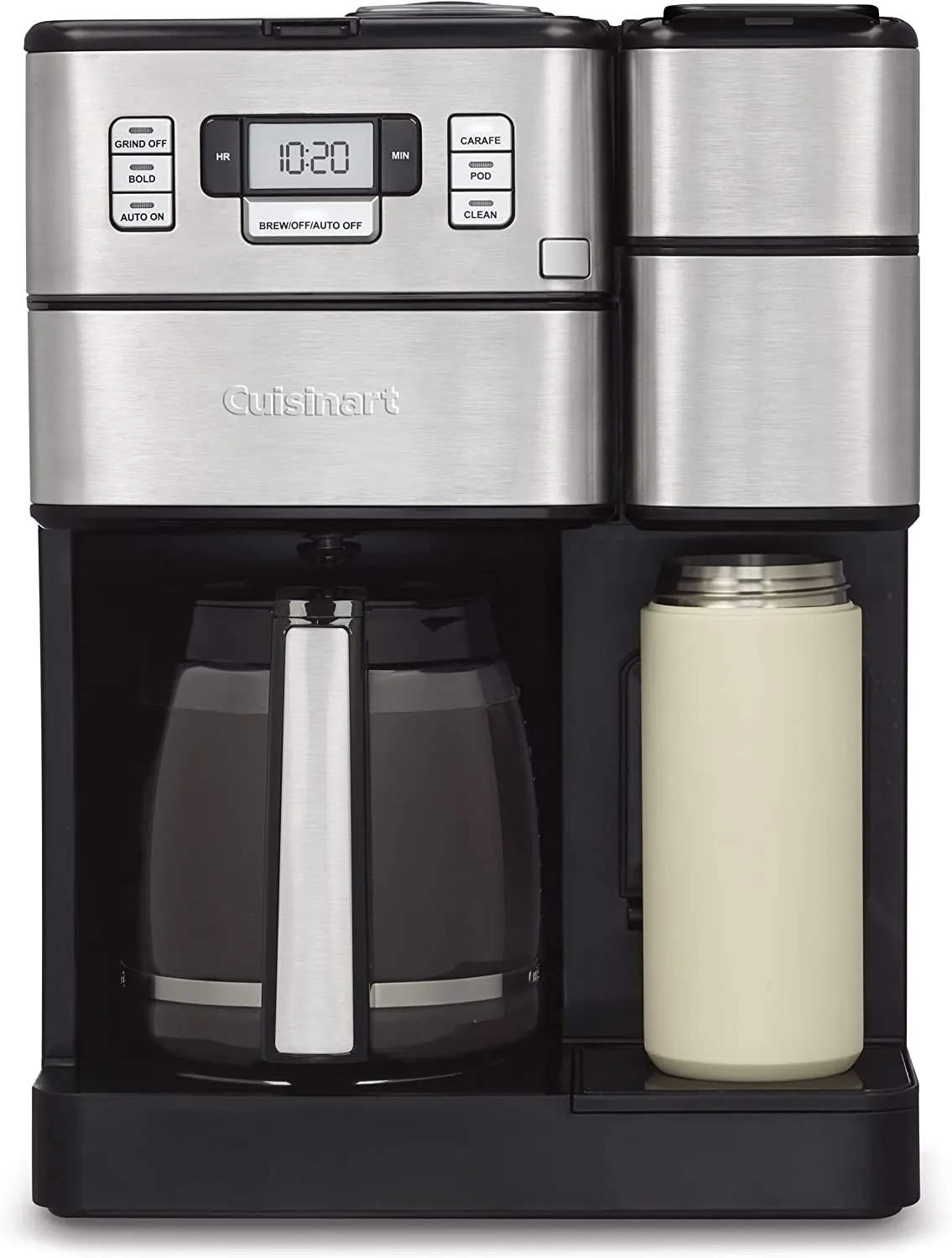 Cuisinart Coffee Center Grind   Brew Plus, Built-in Coffee Grinder Coffeemaker - Certified Refurbished