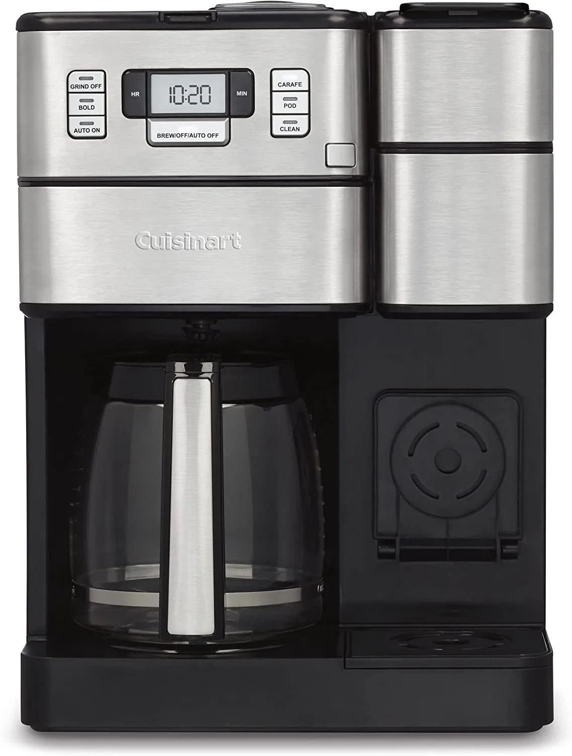 Cuisinart Coffee Center Grind   Brew Plus, Built-in Coffee Grinder Coffeemaker - Certified Refurbished