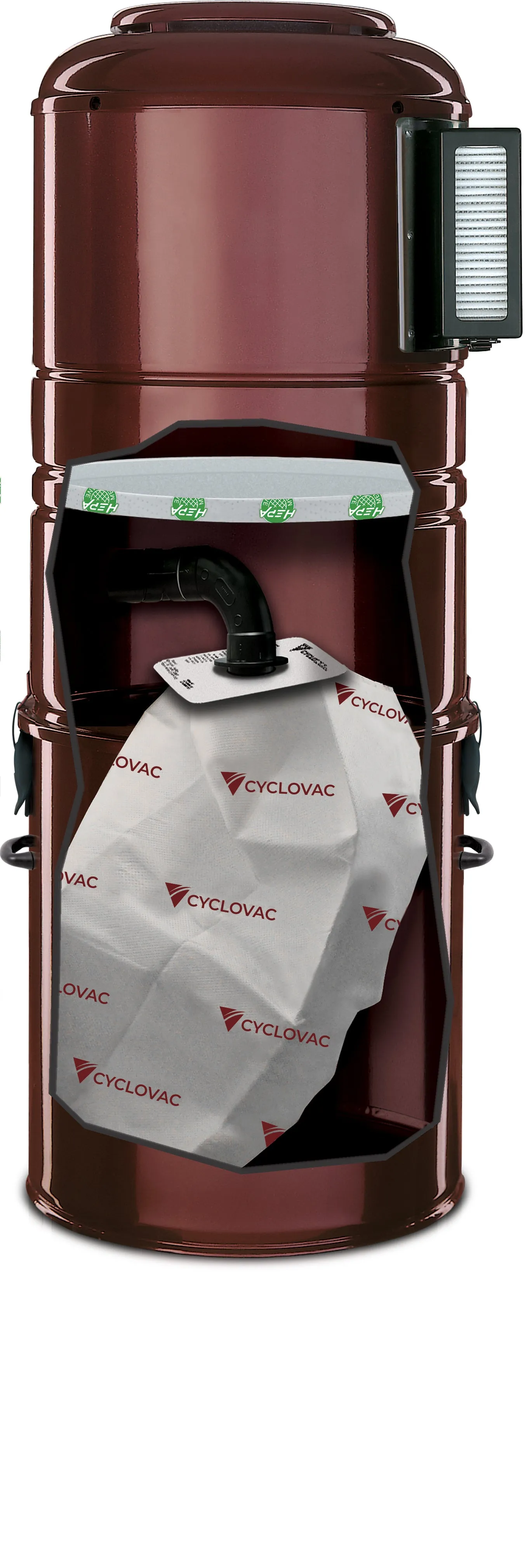 Cyclovac HD7525 Central vacuum - Hybrid 2 Motors - Up to 20.000 Sq Ft