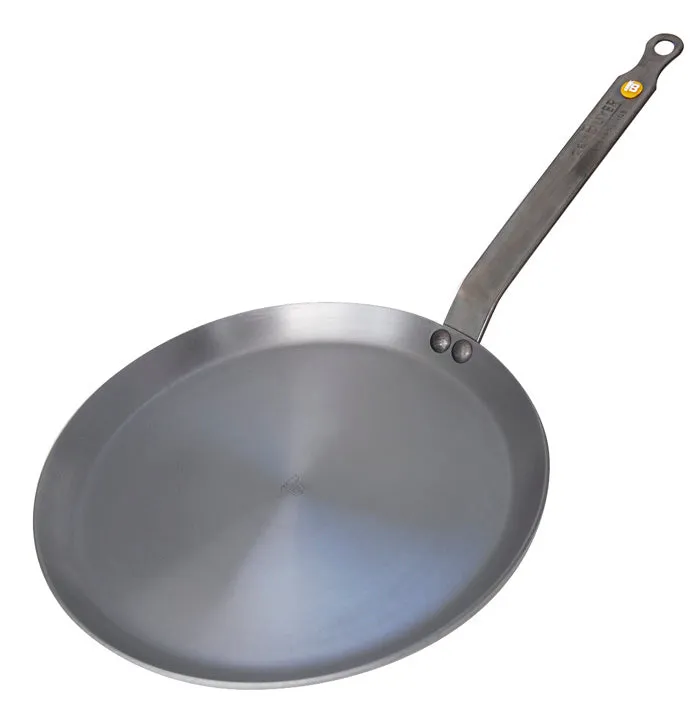 De Buyer Mineral B Crepe Pan, 30cm