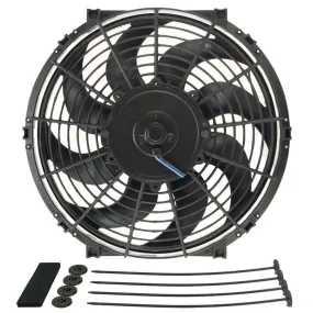 Derale 12" Tornado Electric Fan - 880 CFM, 2100 RPM, 8.8 Amp Draw