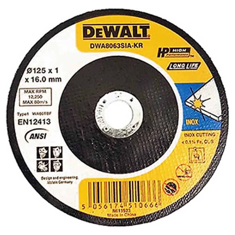 Dewalt DWA8063SIA Cutting Disc 5"