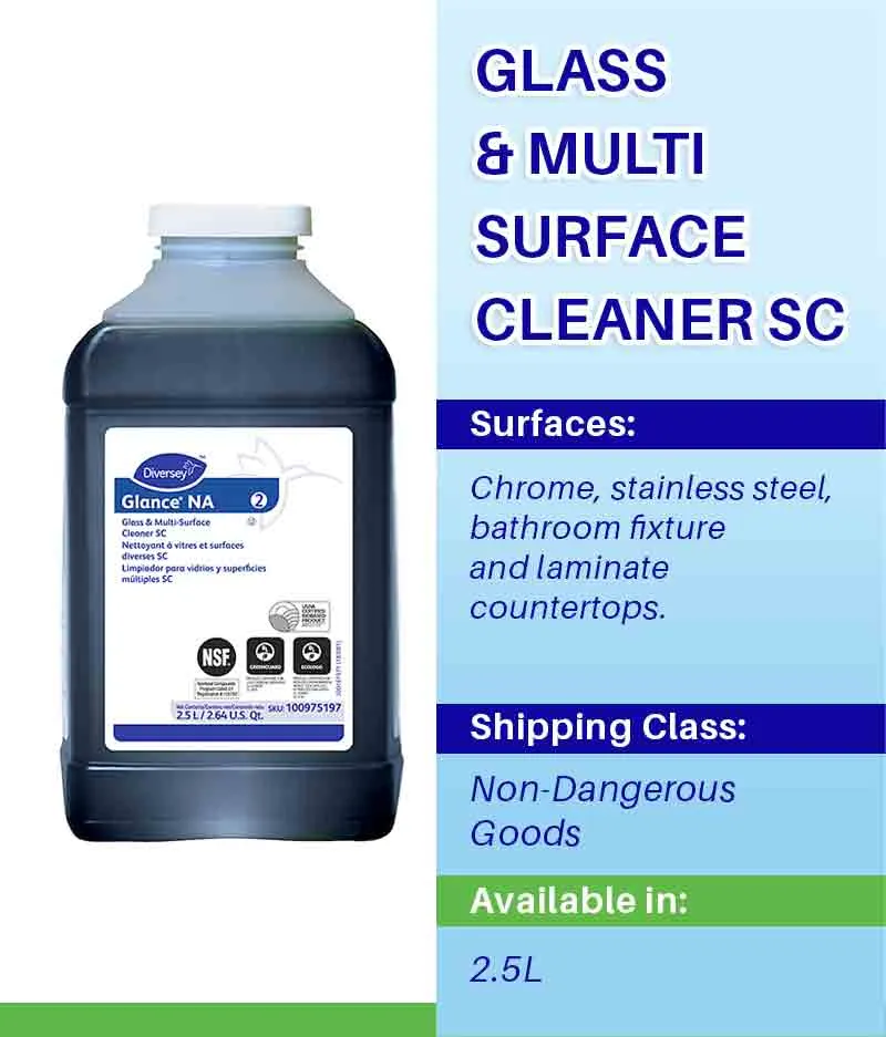 Diversey Glance NA Glass & Multi-Surface Cleaner SC