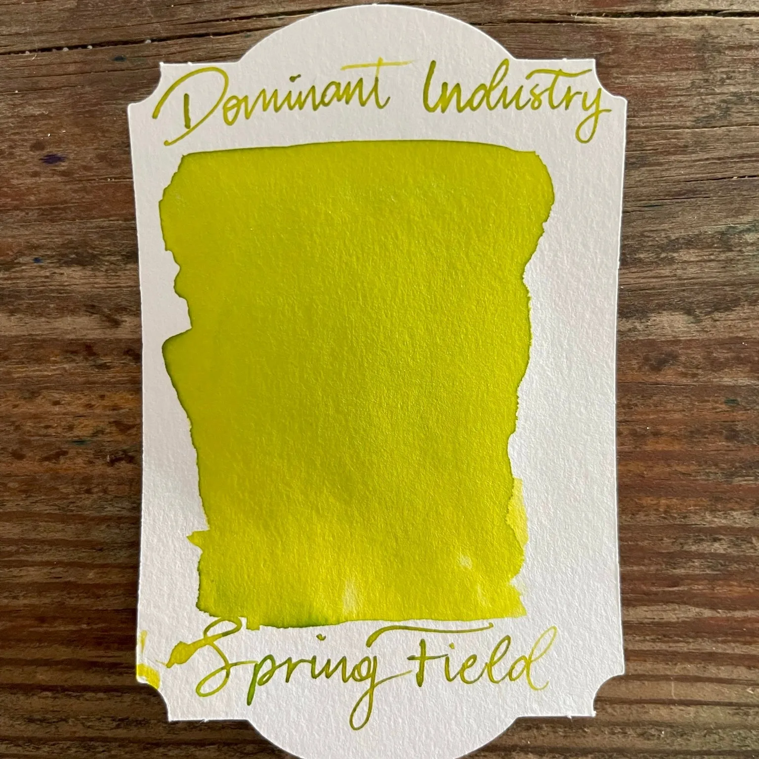 Dominant Industry Spring Fields Ink