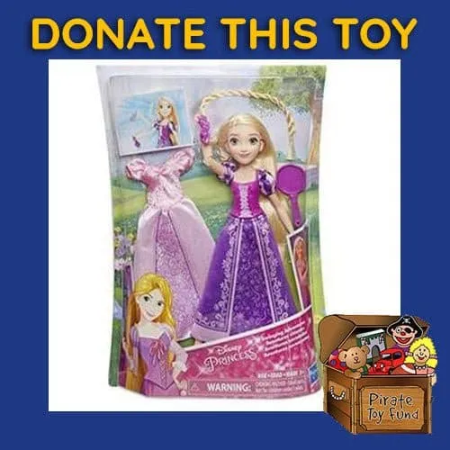 DONATE THIS TOY - Pirate Toy Fund -  Disney Princess Swinging Adventures Rapunzel Doll