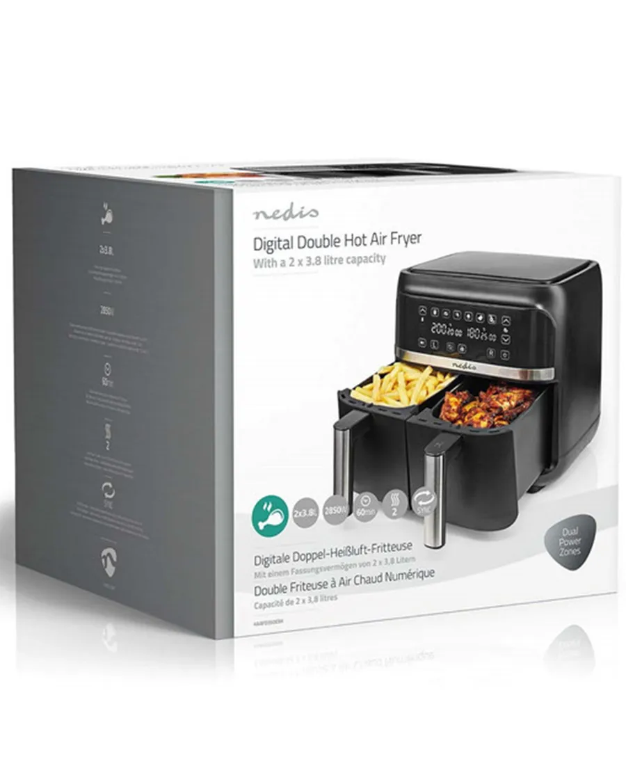 Dual Zone Air Fryer 7.6L