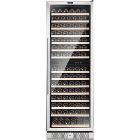 Empava WC08D Dual Zone Wine Cooler 70" Tall Wine Fridge