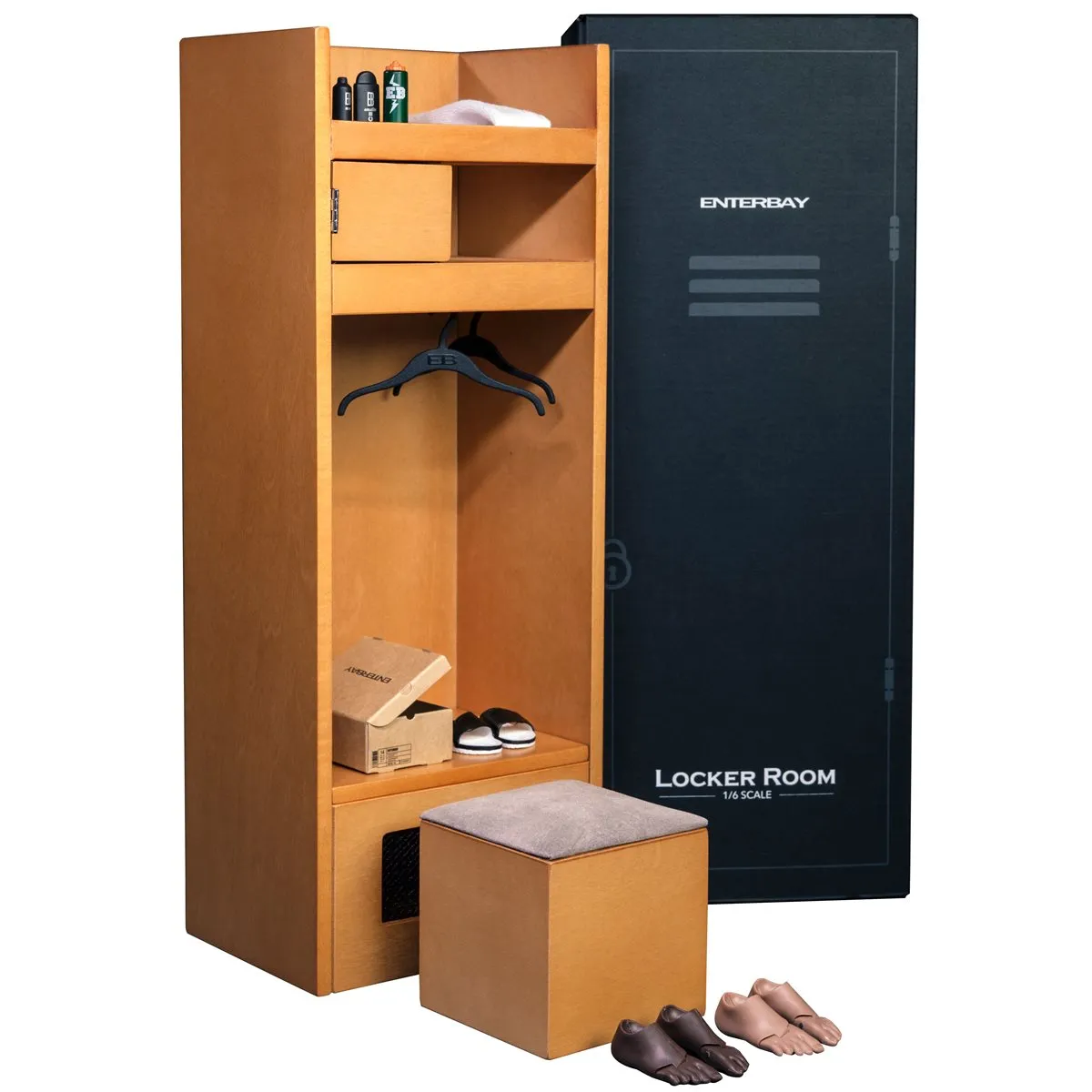 Enterbay 1:6 Scale Locker Room Set