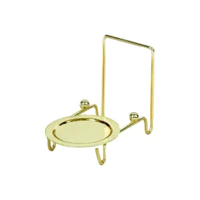 Etched  Brass  Cup & Saucer Stand