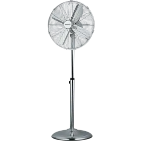 Euromatic 40cm Metal Pedestal Fan - EUR-TFD40M / 4 Blades / Oscillating/ 3 Speed