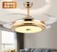 Fans invisible celing fan light