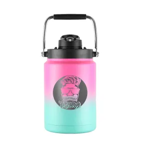 FIT2SERVE Half Gallon Jug - Mint Pink Ombre