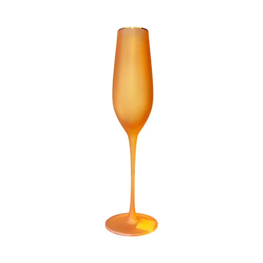 Frosted Champagne Flute