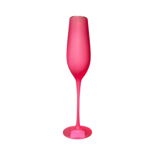 Frosted Champagne Flute