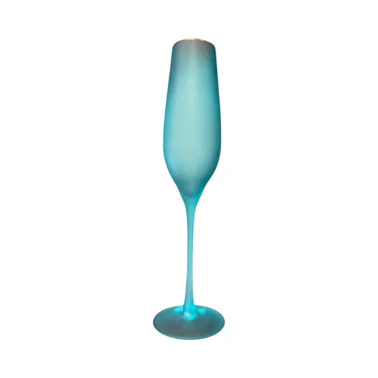 Frosted Champagne Flute