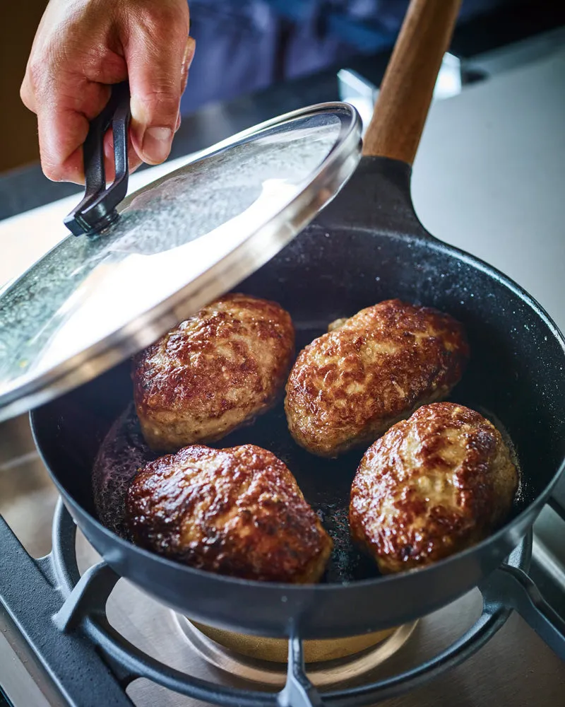 Frying Pan, Vermicular, Walnut, 24cm Deep