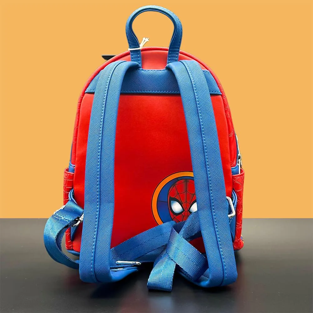 Funko Loungefly Super Heroes: Marvel Spider-man Stained Glass Mini Backpack