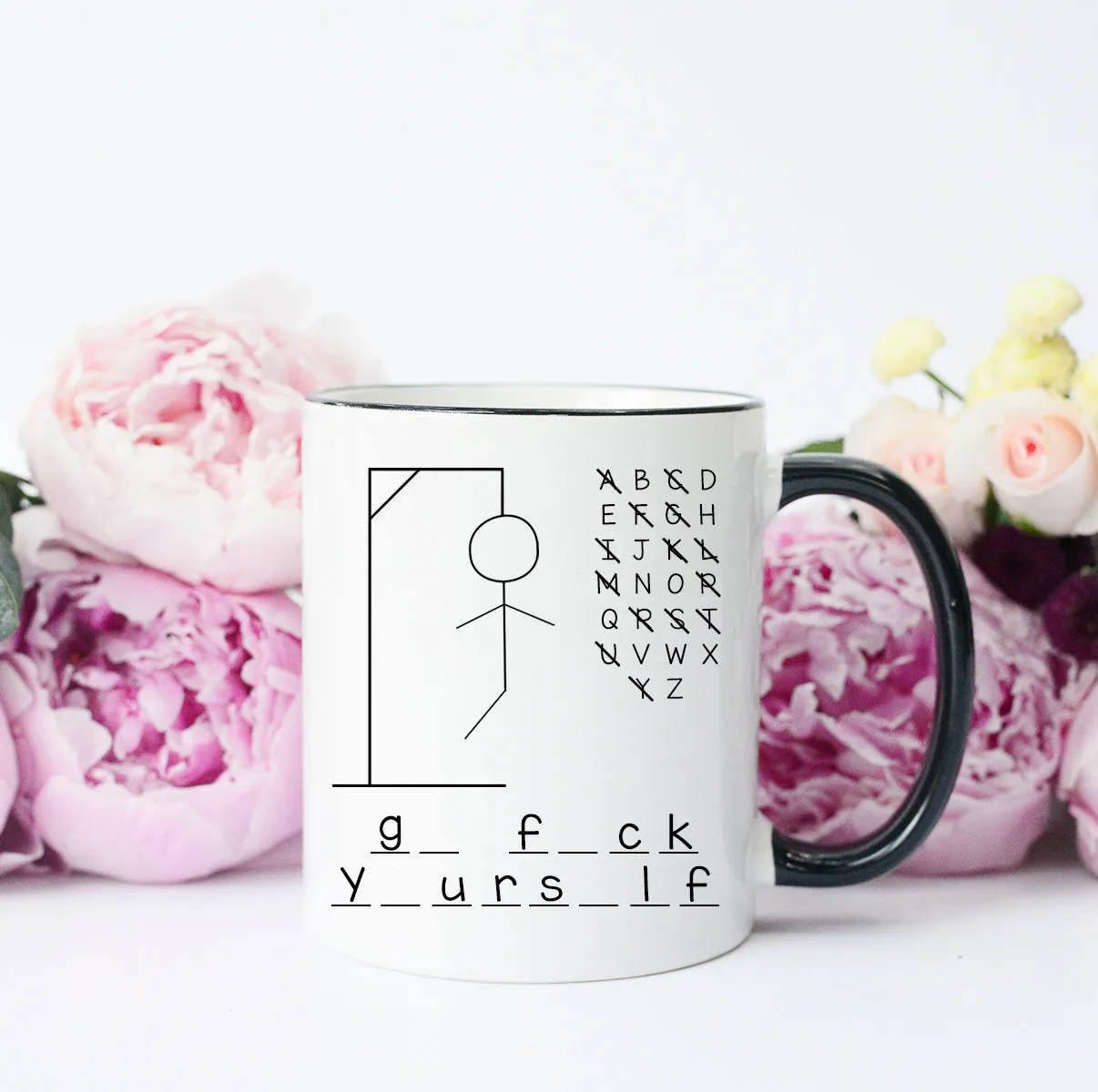 Funny Hangman Mug