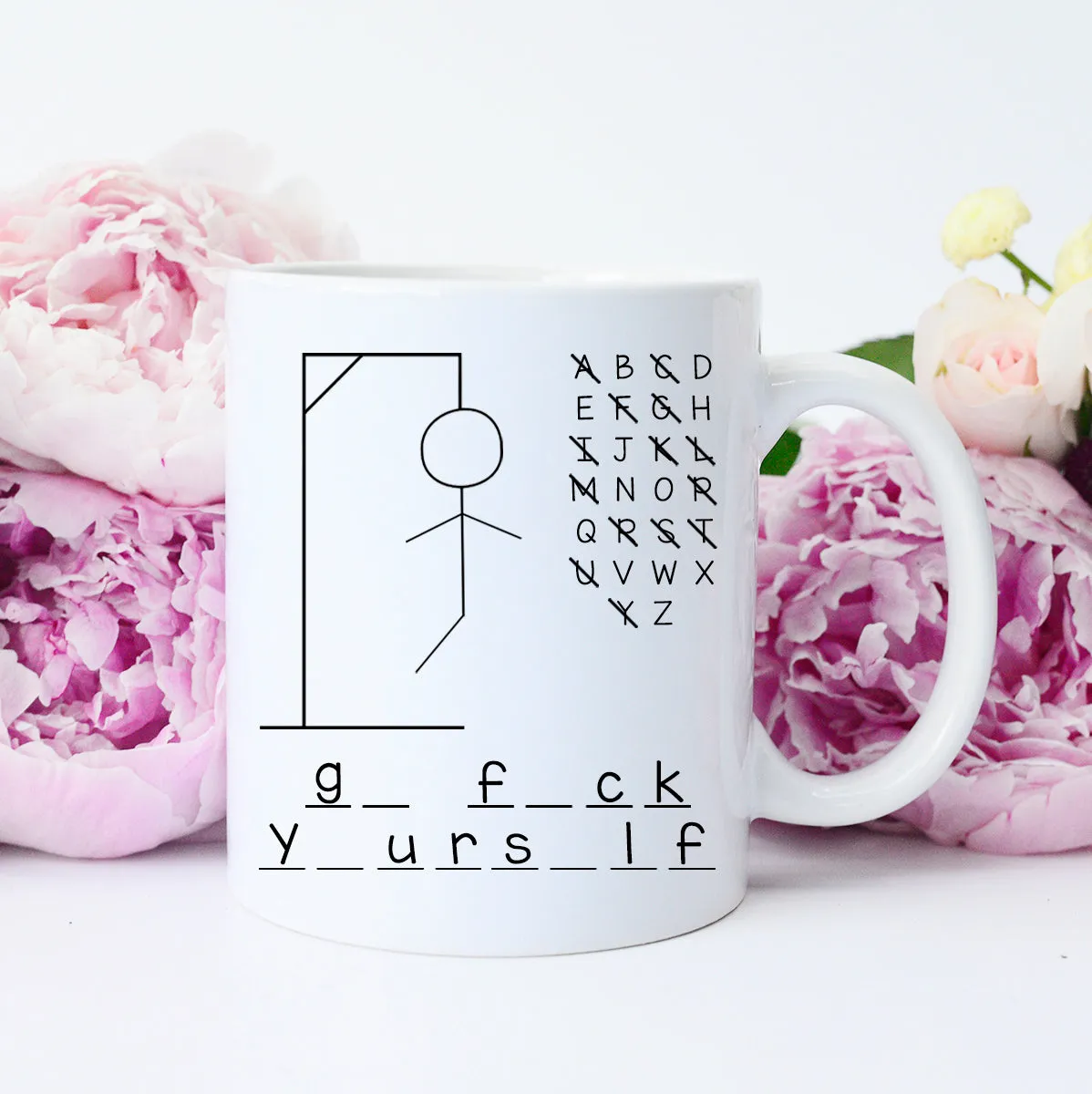 Funny Hangman Mug