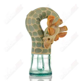 Giraffe Bent Kneck Bottle Rig Robertson Glass Atlantis